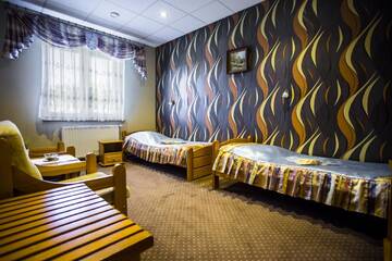 Фото номера Двухместный номер с 1 кроватью Отель Hotel SYLWANA г. Białe Błota 6